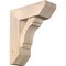 Ekena Millwork Olympic Slat Smooth Bracket w/ Offset Brace, Douglas Fir, 7 1/2"W x 20"D x 24"H BKT0806X20X24OLY06SDF - alternate 1